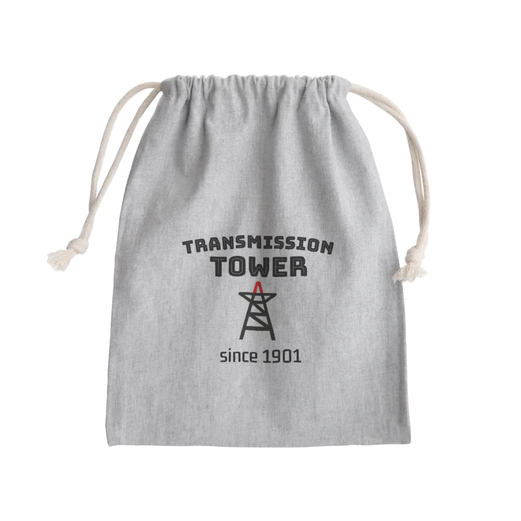 ダムダムのTRANSMISSION TOWER🔺 Mini Drawstring Bag