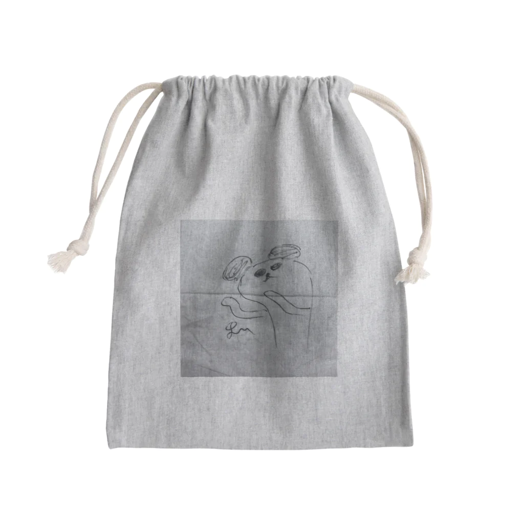 OKA’s工房ののんびりパンダ　パンダちゃん Mini Drawstring Bag