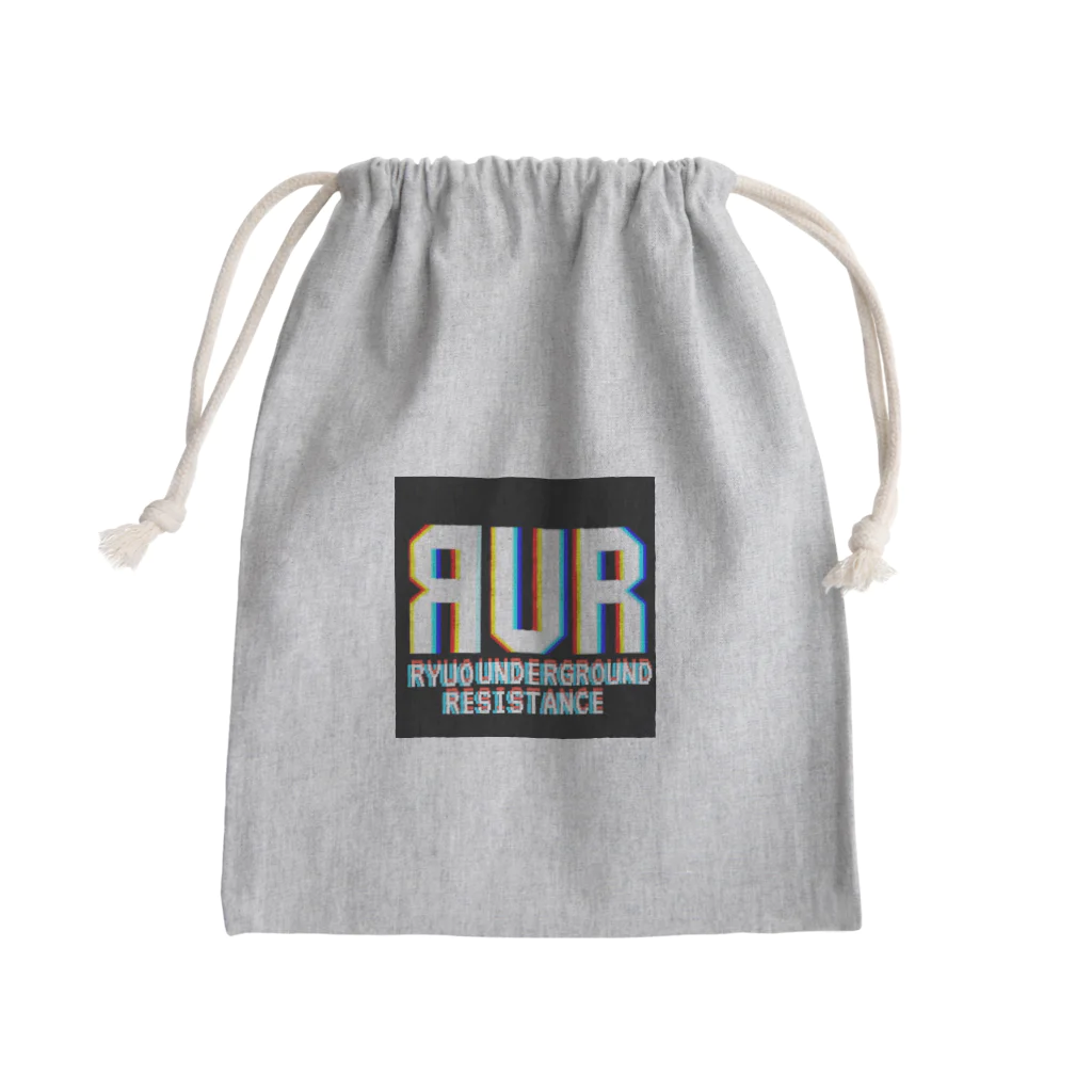 -RUR-の-RUR- Mini Drawstring Bag