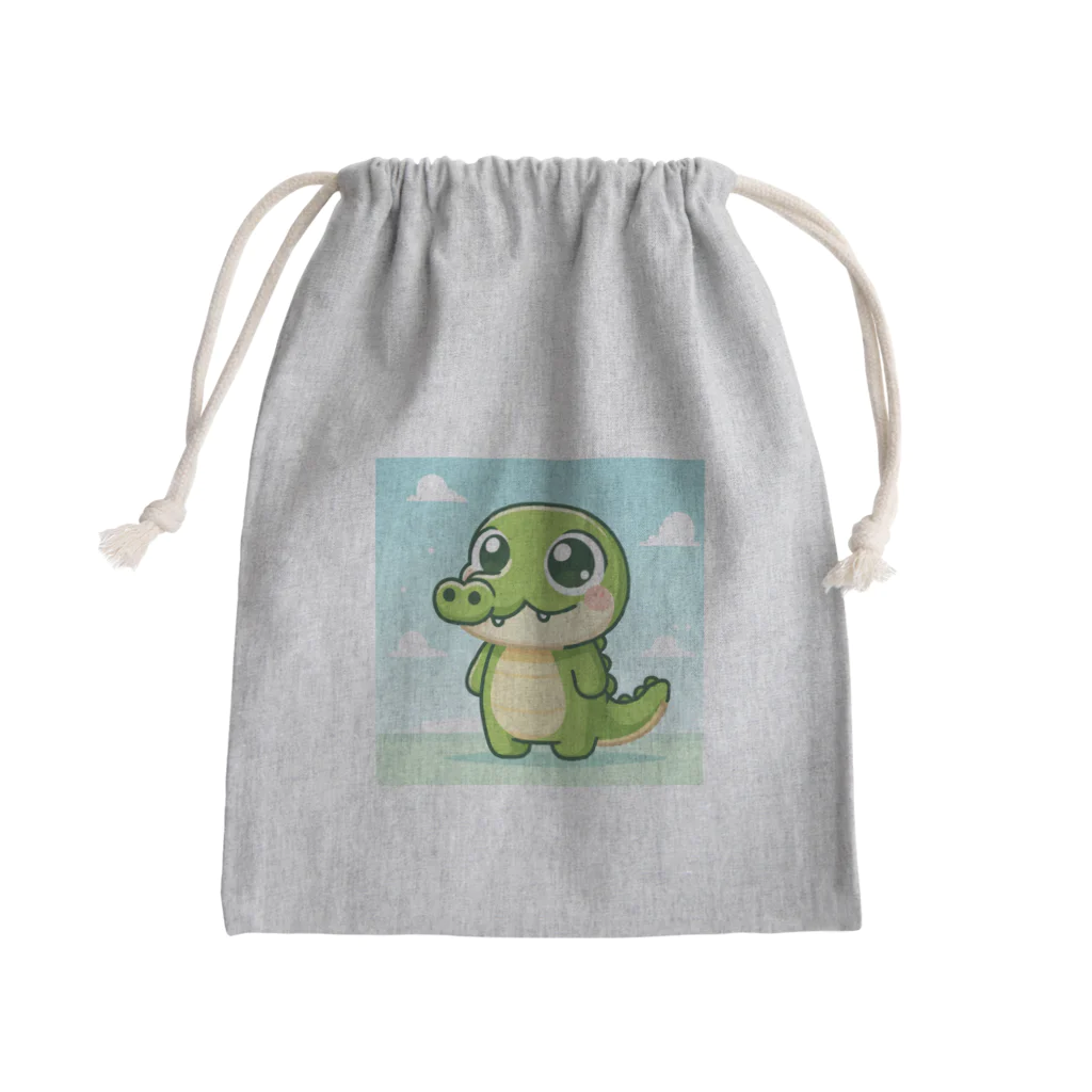 crocodileのクロコくん Mini Drawstring Bag