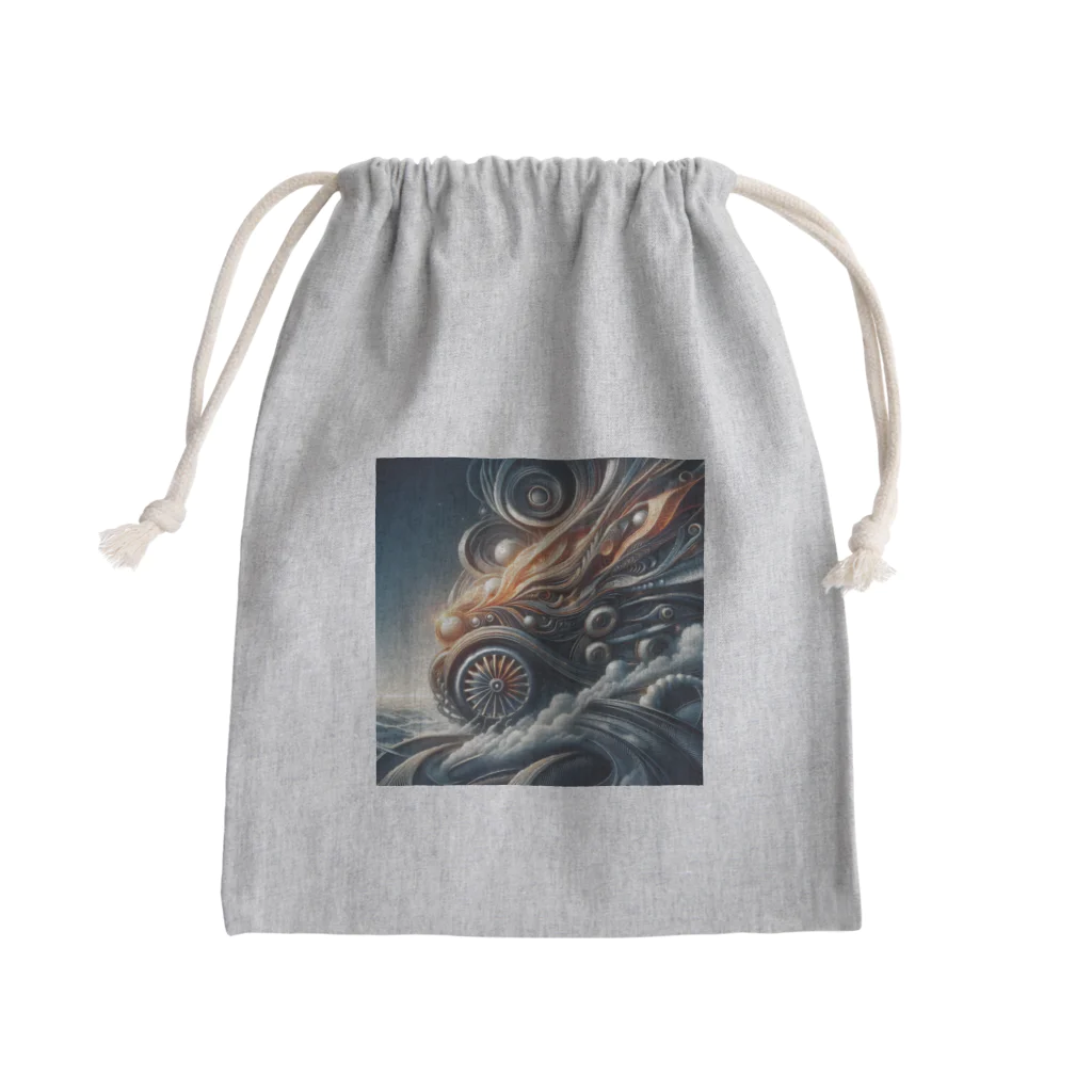 wワンダーワールドwの麒麟 Mini Drawstring Bag