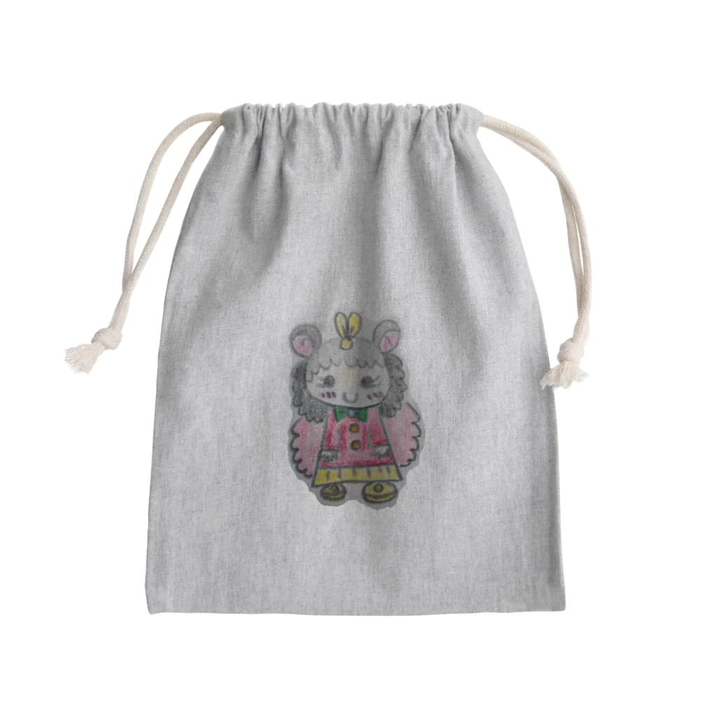 咲羽ぽえむ　本店のねじゅみたん Mini Drawstring Bag