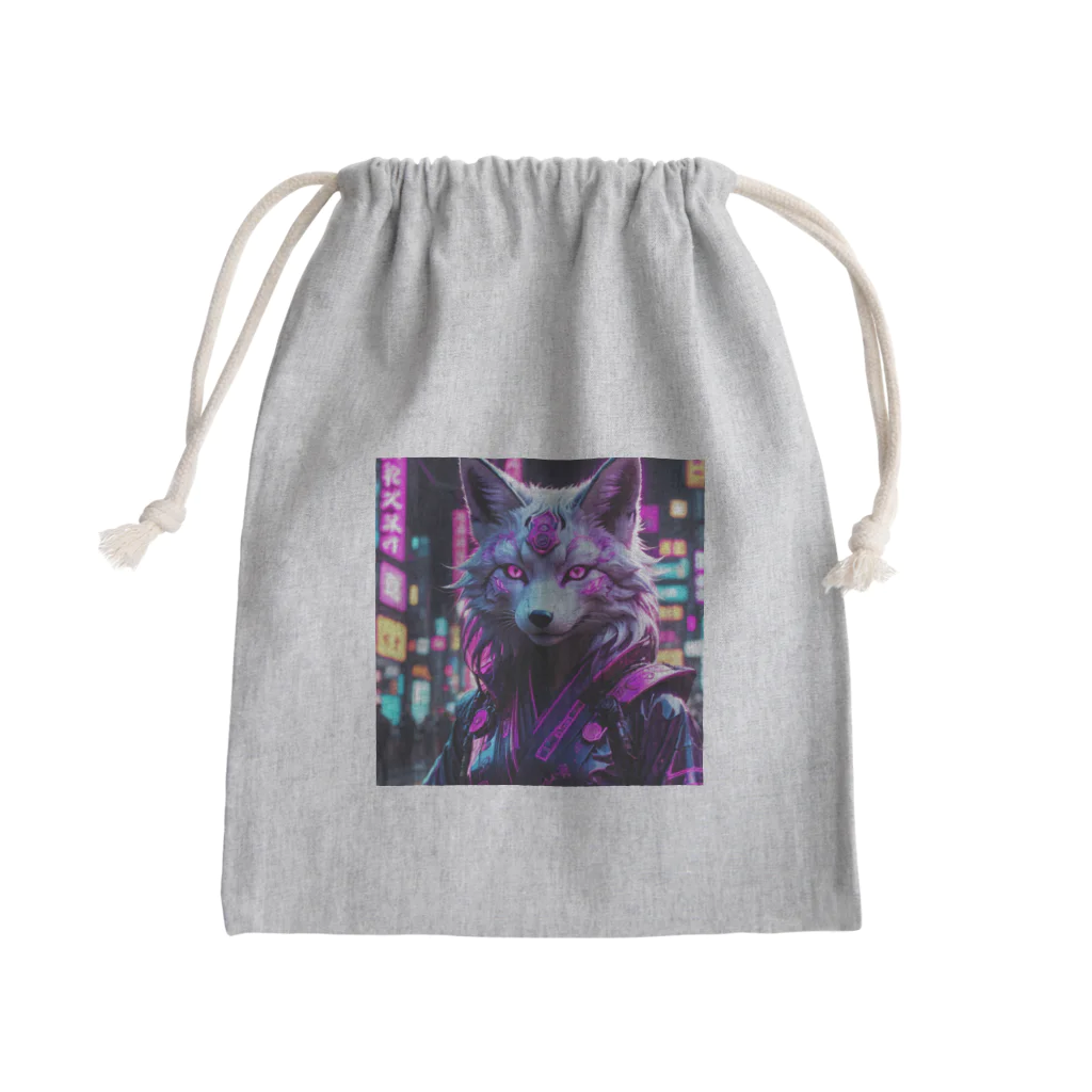 OoYeahの妖狐 Mini Drawstring Bag
