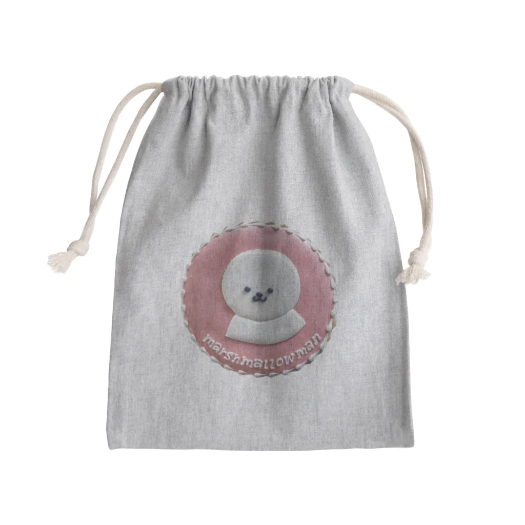 マシュマロマンのマシュマロマン公式　ビションフリーゼ  Mini Drawstring Bag