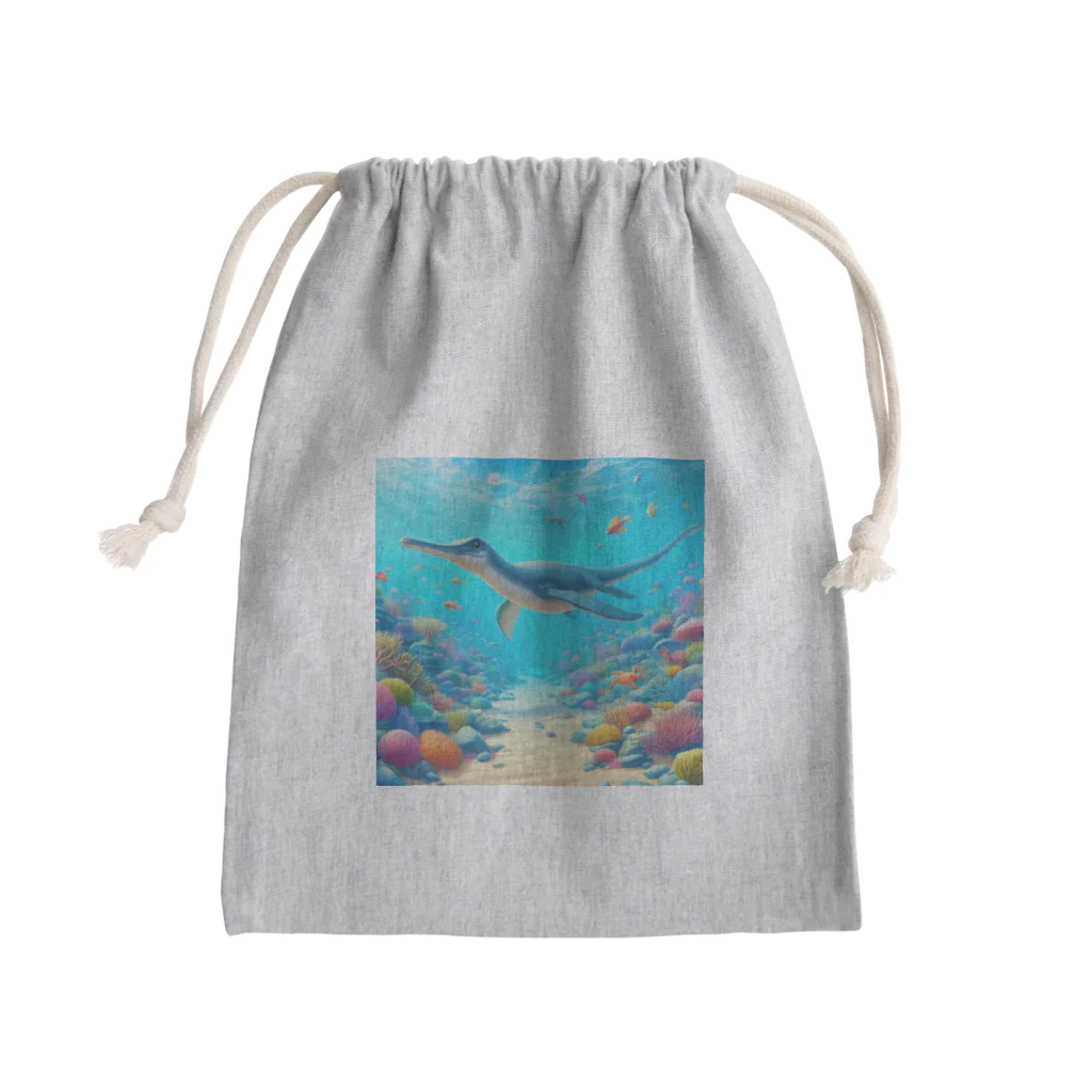 OTIRUBUTUBUTUのアクアぎょ Mini Drawstring Bag