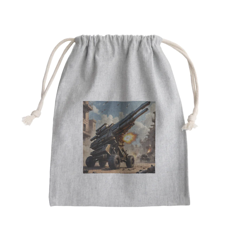 片山淳大の武器シリーズ　砲台 Mini Drawstring Bag