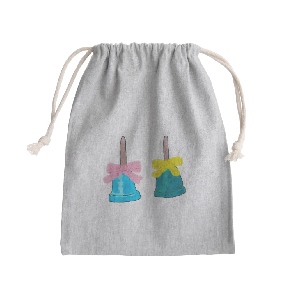 Lily bird（リリーバード）のカラフルハンドベル Mini Drawstring Bag