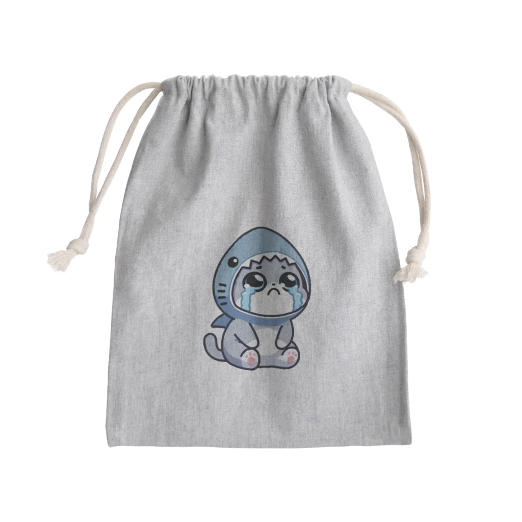 きぐるみあにまるず！の泣き虫きぐるみネコ Mini Drawstring Bag