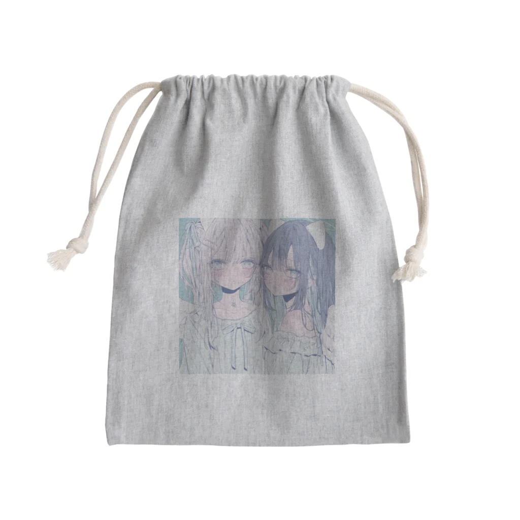 紅茶と砂糖と魔法の家の深海ちゃん Mini Drawstring Bag