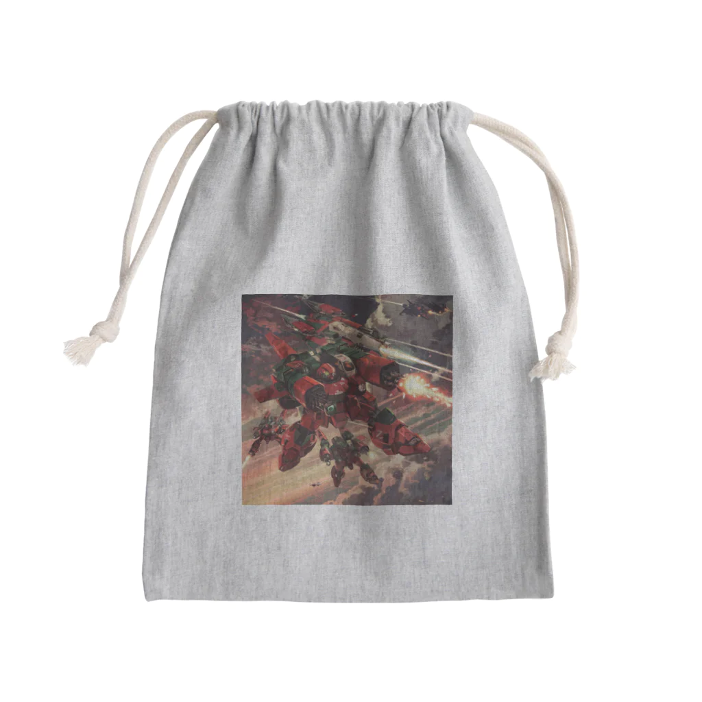 AQUAMETAVERSEの甲冑戦隊地球防衛軍　Tomoe bb 2712 Mini Drawstring Bag