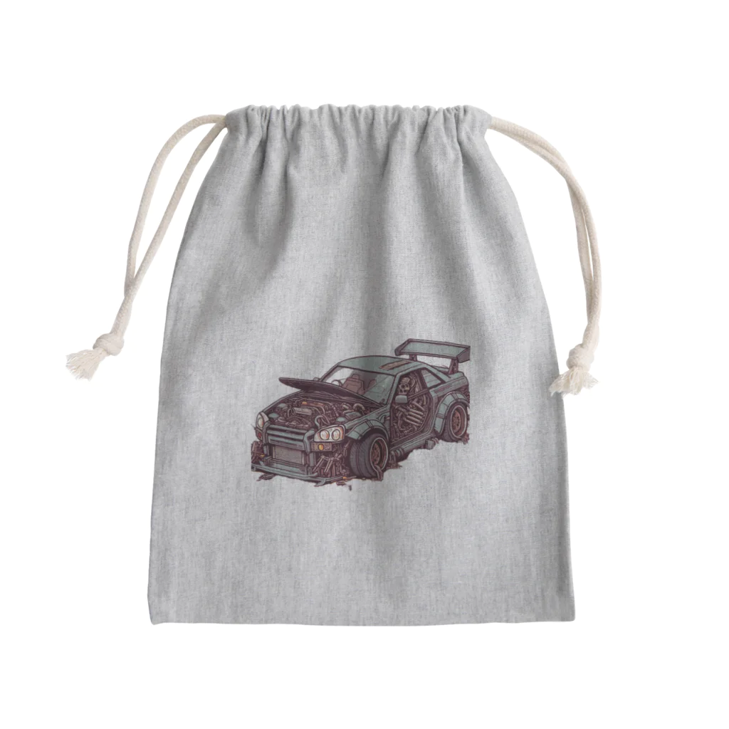 SaBATaNの車シリーズ3 Mini Drawstring Bag