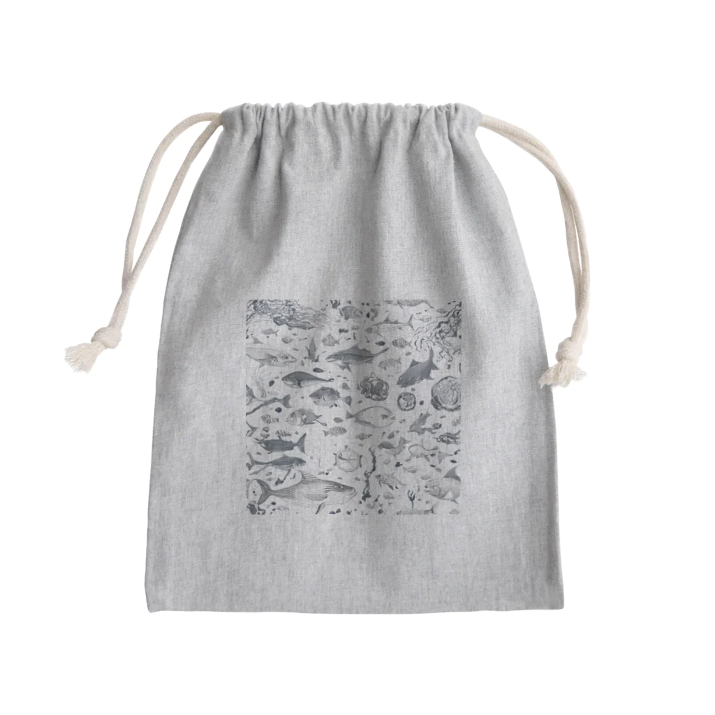 8890の深海 Mini Drawstring Bag