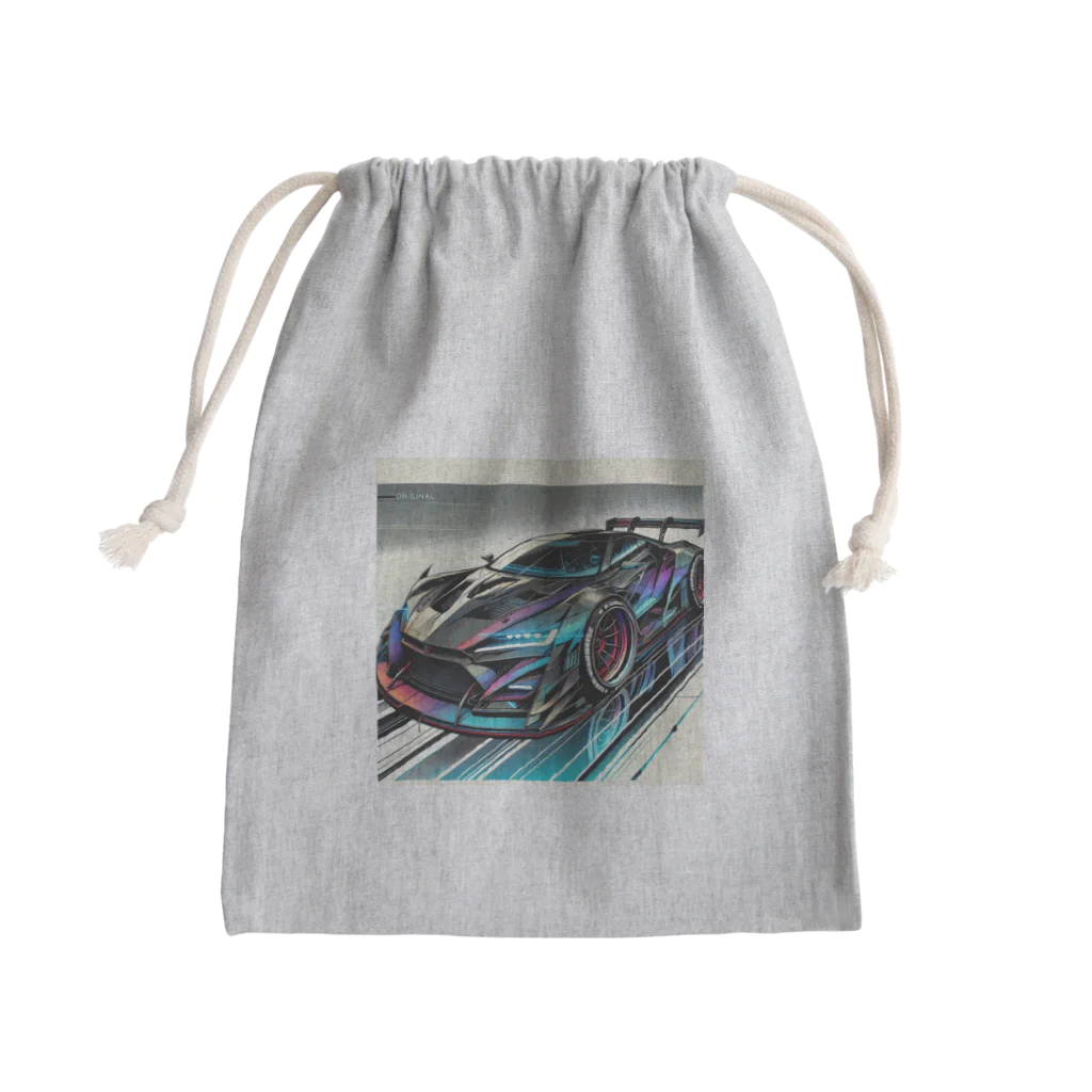 Makisuのラージ Mini Drawstring Bag