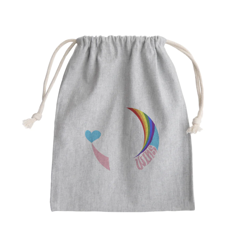 🏳️‍⚧️ 7oofのLOVE WINSムーン Mini Drawstring Bag