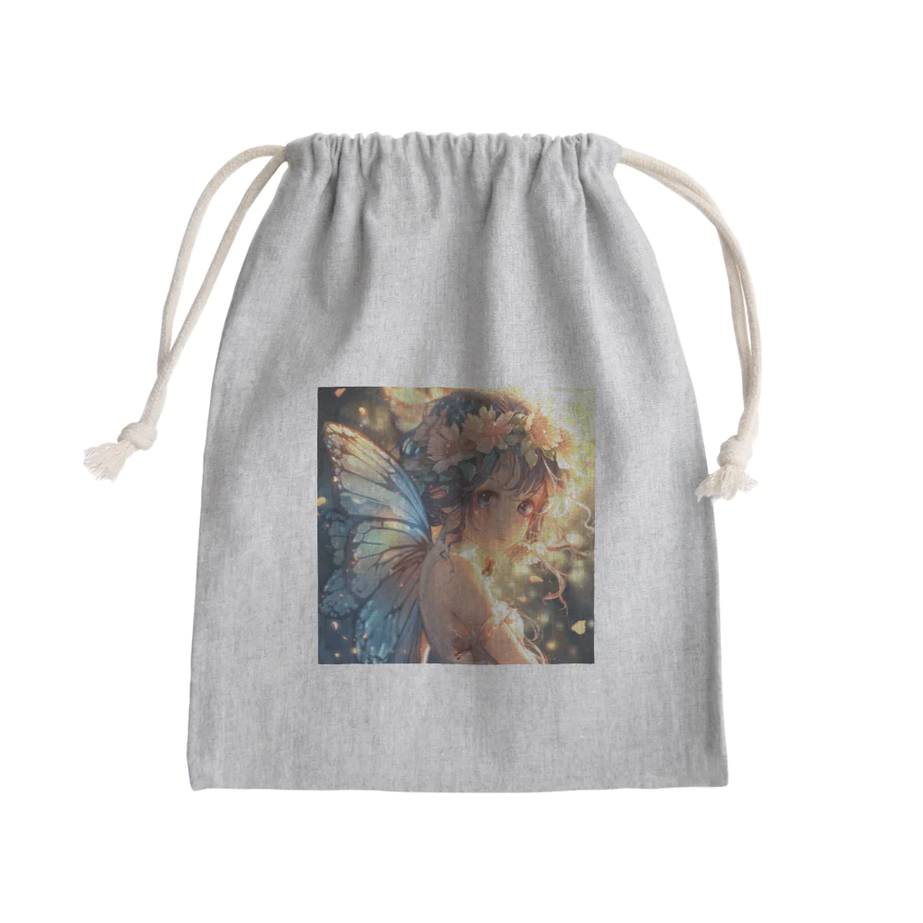 AQUAMETAVERSEの花の妖精　Tomoe bb 2712 Mini Drawstring Bag