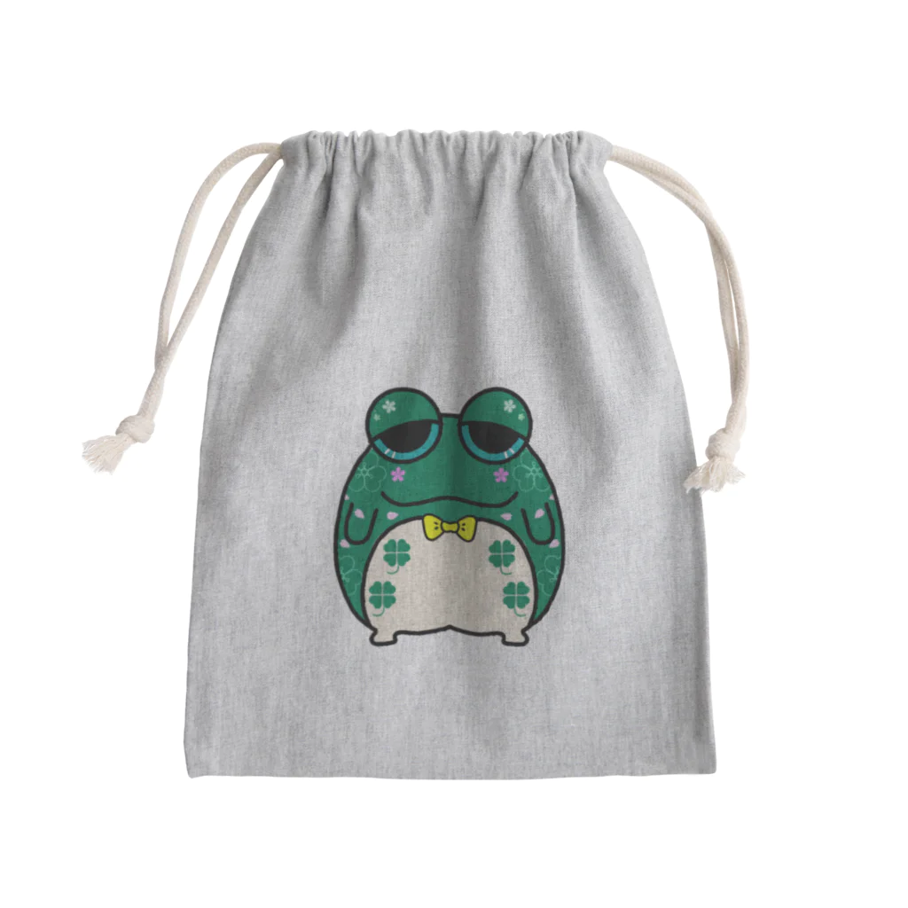 nyandaful storeの春吾朗 Mini Drawstring Bag