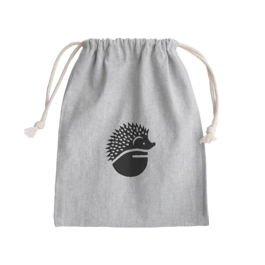 Bebezoのポケットアニマル　針鼠 Mini Drawstring Bag