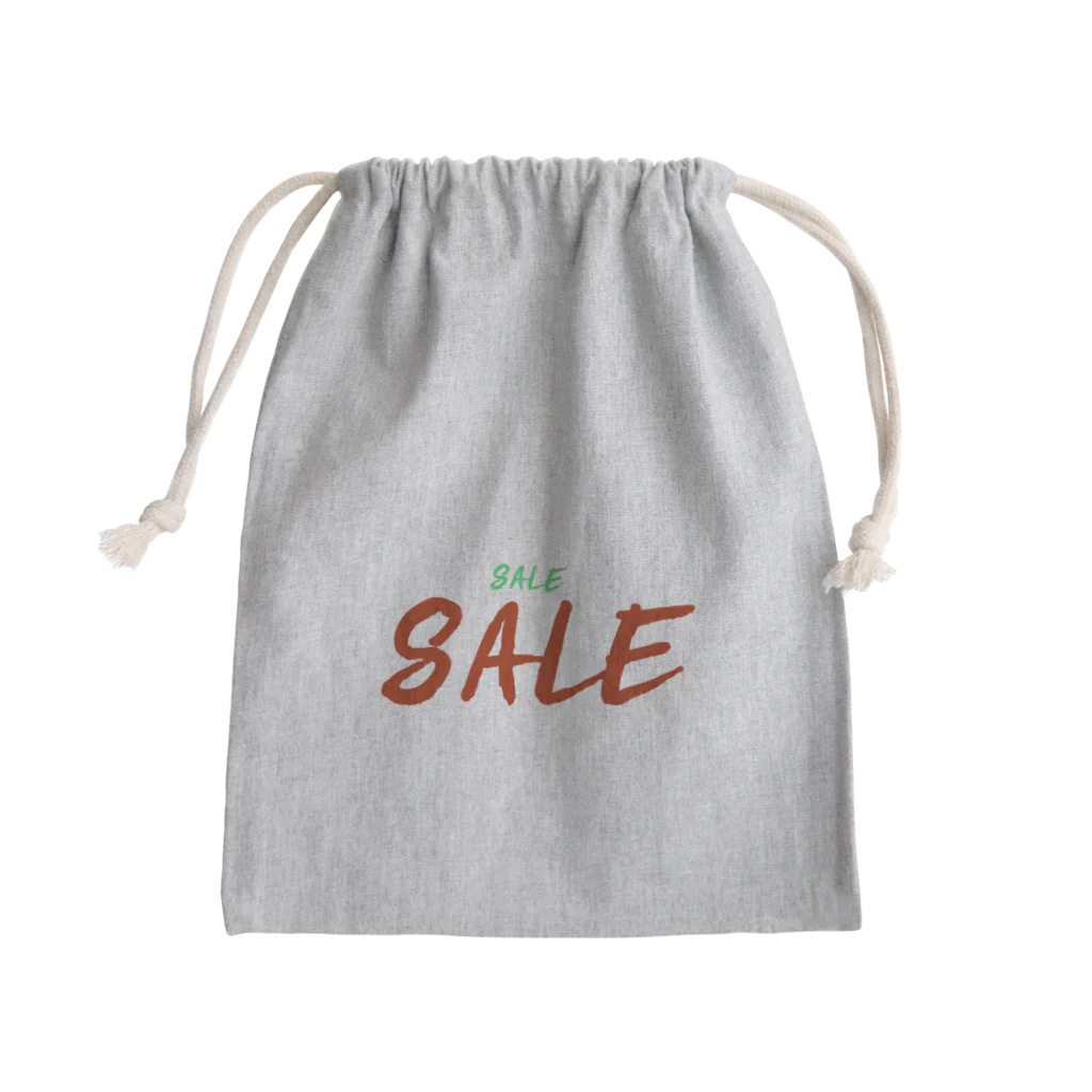 はりもと豆助のsale Mini Drawstring Bag