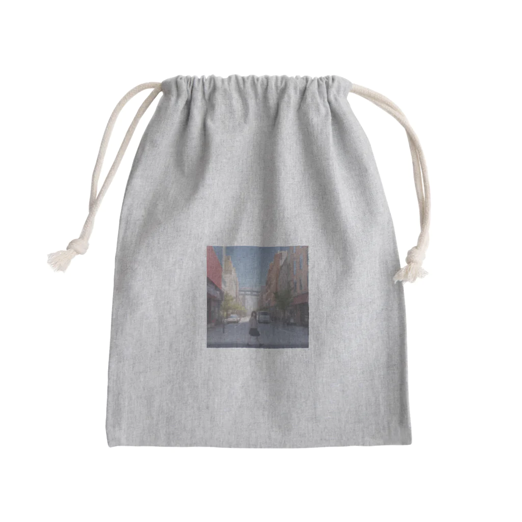 じぇーむず。のsannpo Mini Drawstring Bag