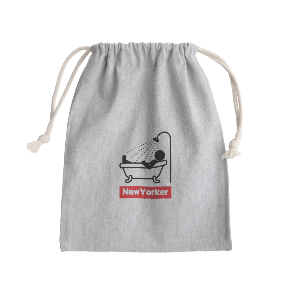 brwild7のニューヨーカー（シャワー） Mini Drawstring Bag