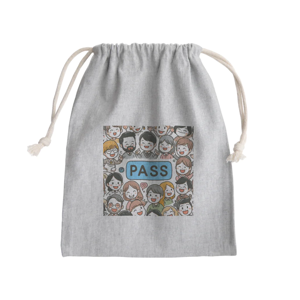 わっしょいの合格PASSED Mini Drawstring Bag