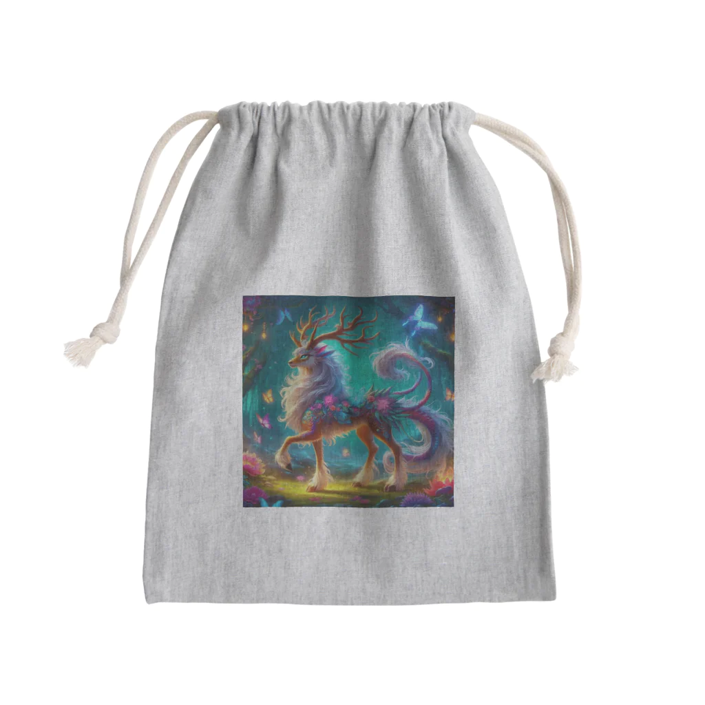 ハッピーハッピープラザ！のユニコーン Mini Drawstring Bag