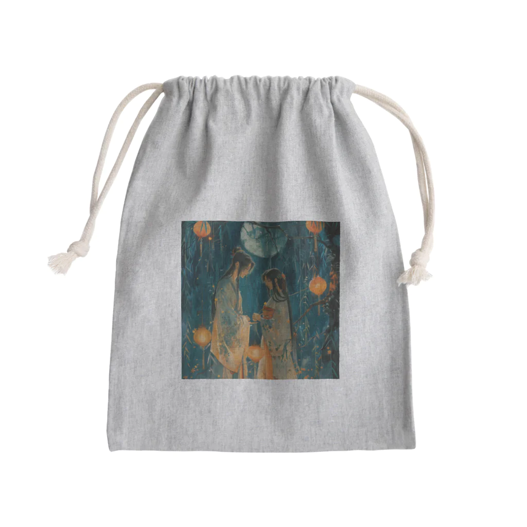 AQUAMETAVERSEの織姫と彦星・七夕祭り　Tomoe bb 2712 Mini Drawstring Bag