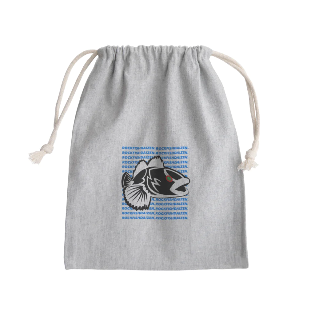 KISUKEロックフィッシュ大全の大全Tシャツ Mini Drawstring Bag