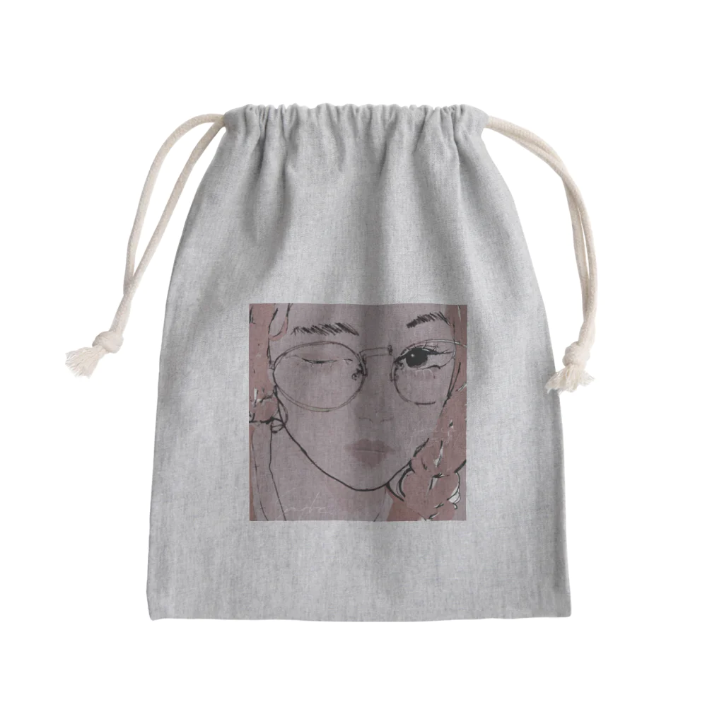 おとめotomeme 🥚のエモい女の子 Mini Drawstring Bag
