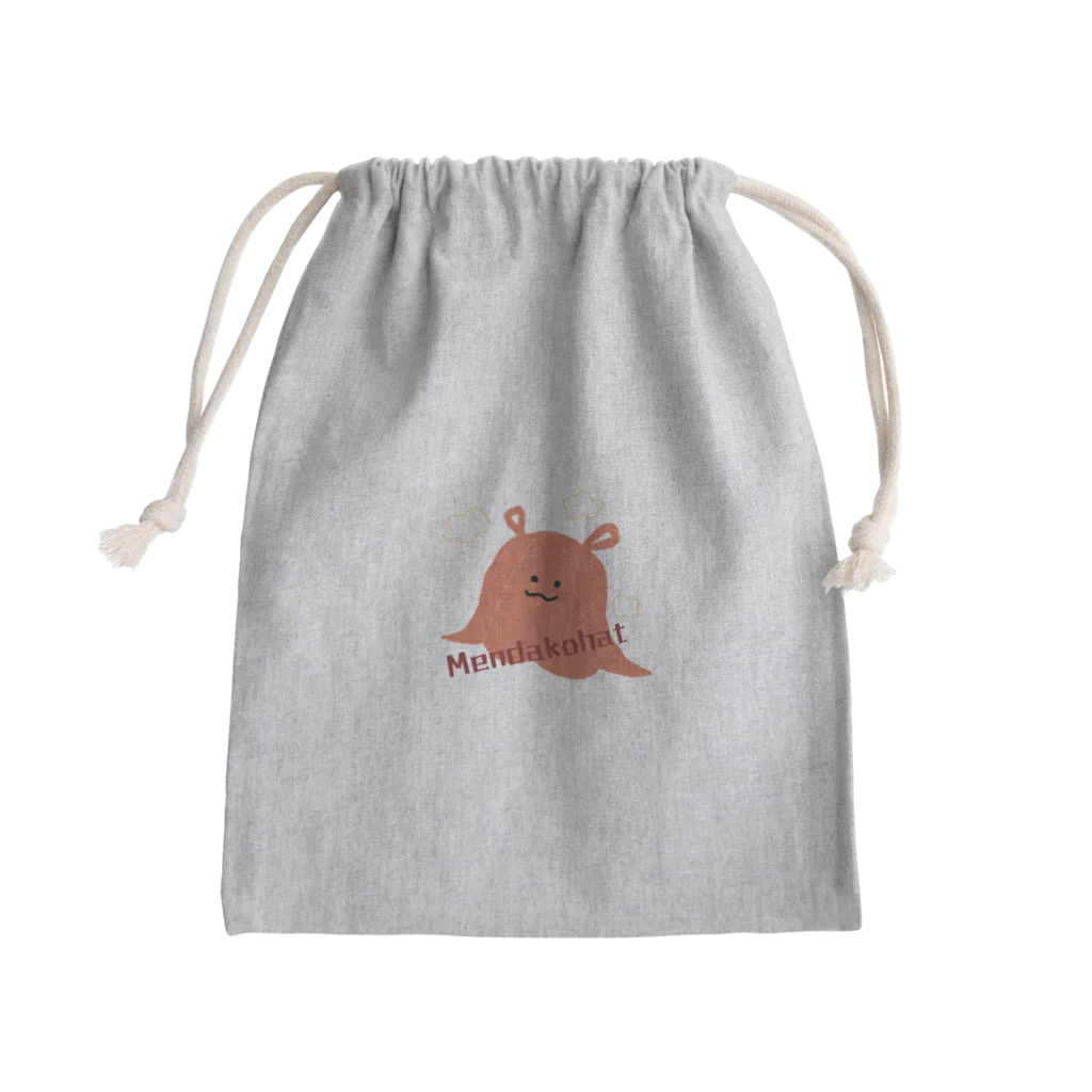 どんぺんショップのMendakohat  Mini Drawstring Bag
