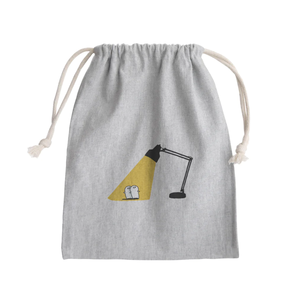 お文具のお文具の日光浴 Mini Drawstring Bag