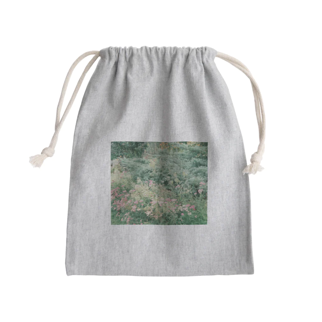 TRAVEL PHOTO PRODUCTSのParis Flower Mini Drawstring Bag