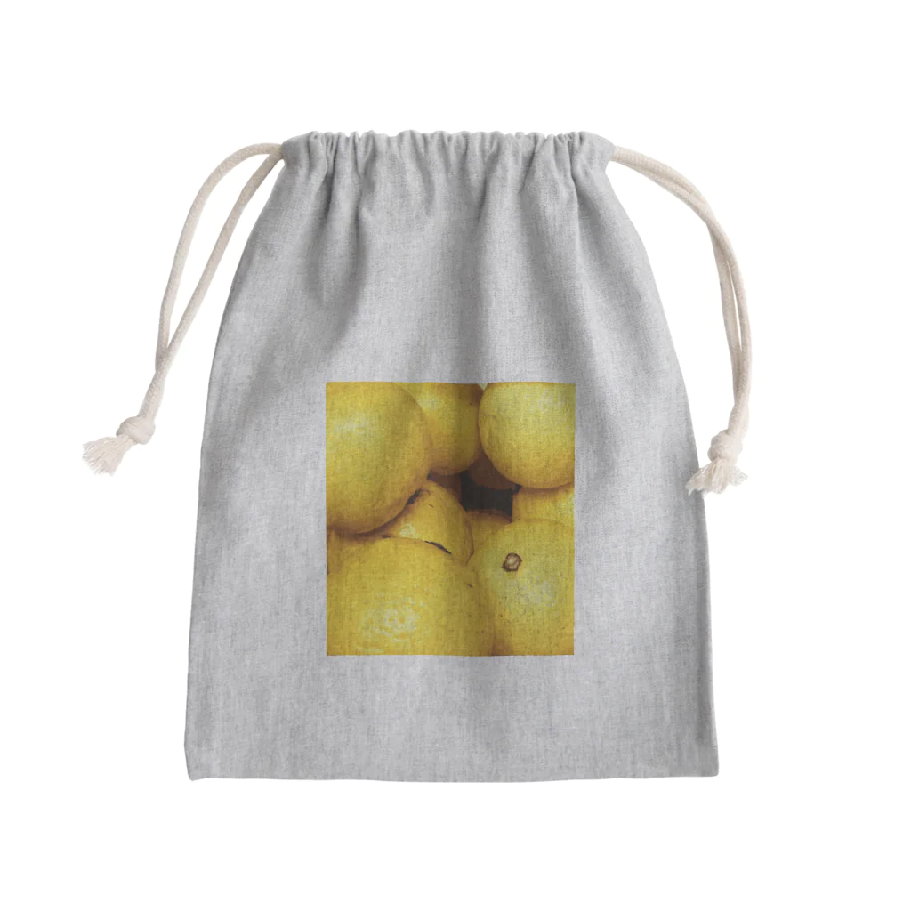 aomatuの蜜柑に吸い込まれて(黄蜜柑) Mini Drawstring Bag