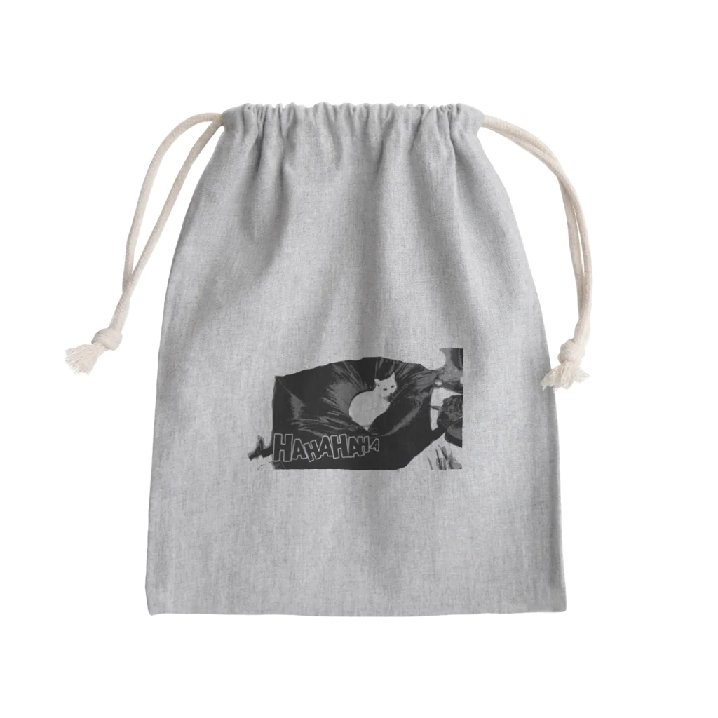 LUIS buleの猫のいるヤクザ事務所 Mini Drawstring Bag