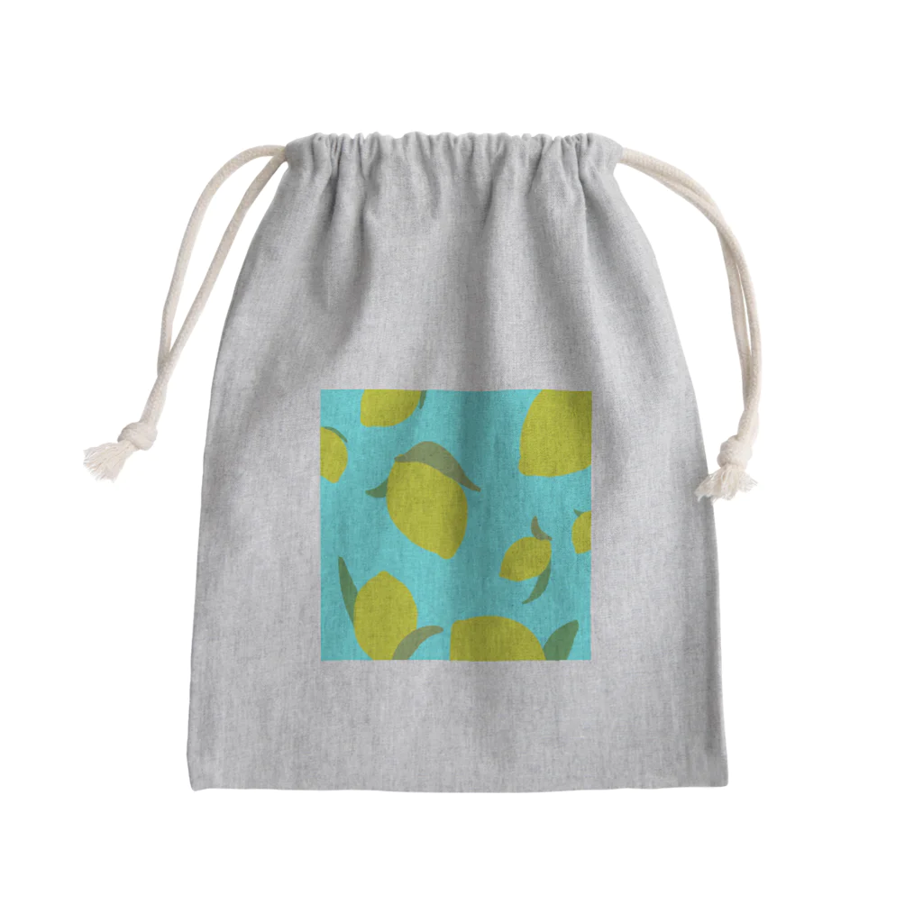 異星人生活日誌。のレモン！レモン！レモン！ Mini Drawstring Bag