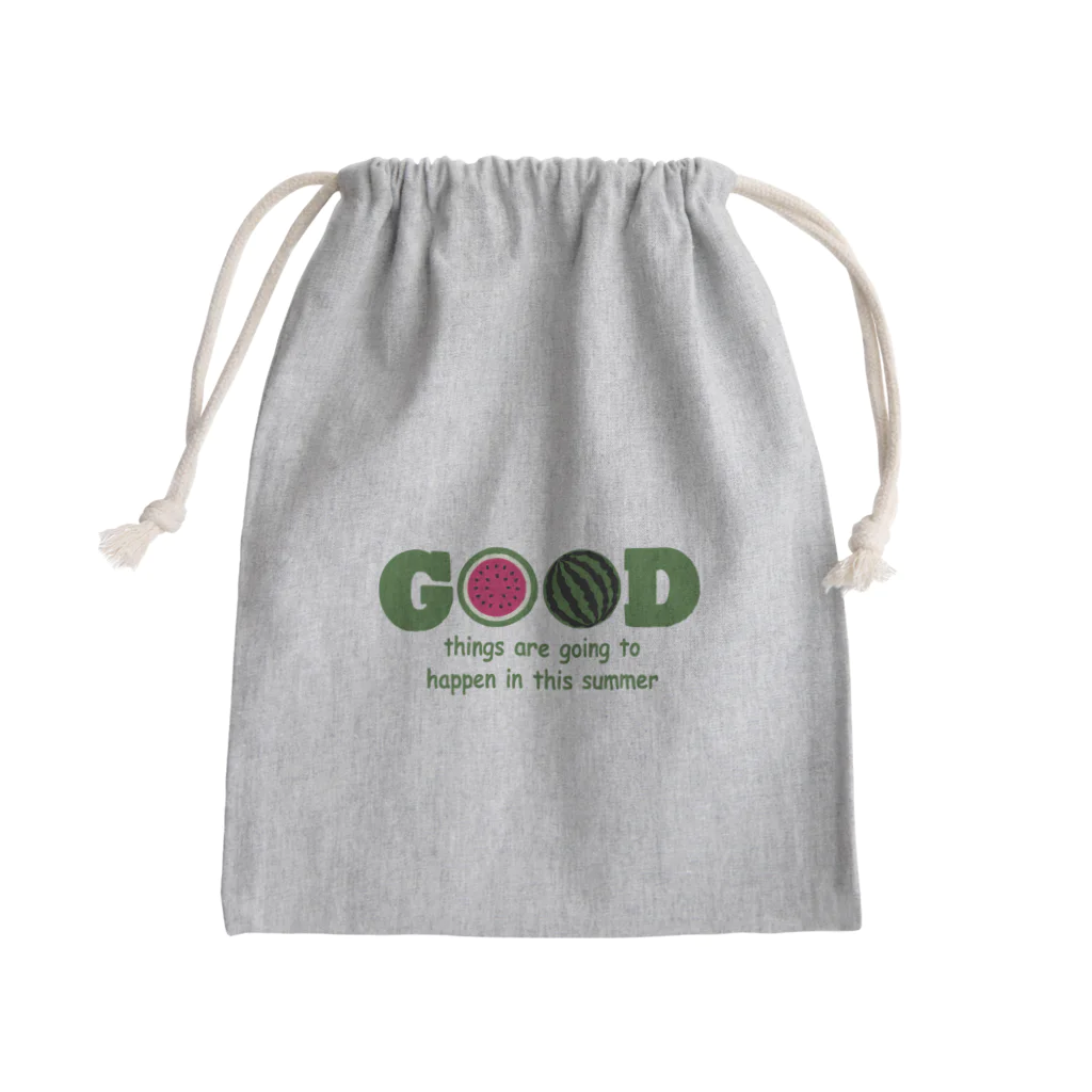 キッズモード某のこの夏いい事あるよ Mini Drawstring Bag