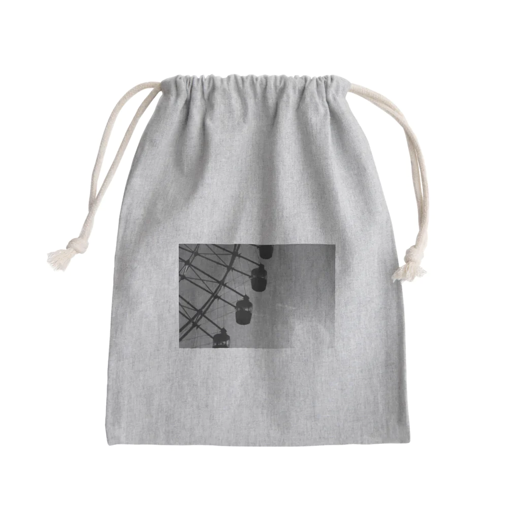 moekaのカンランシャ(白黒) Mini Drawstring Bag