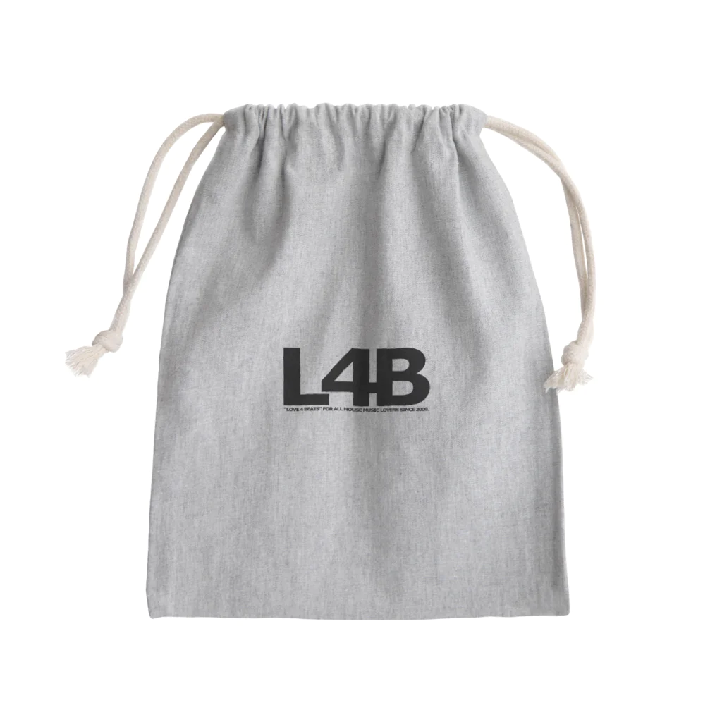 L4B Goods ShopのL4B Classic (white) Mini Drawstring Bag