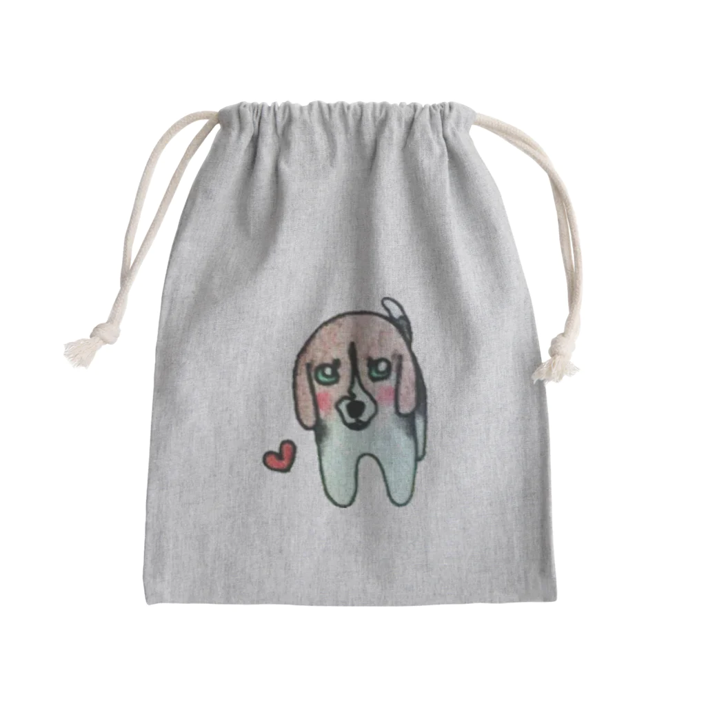 ハグハグのBeagleちゃんビッグ Mini Drawstring Bag