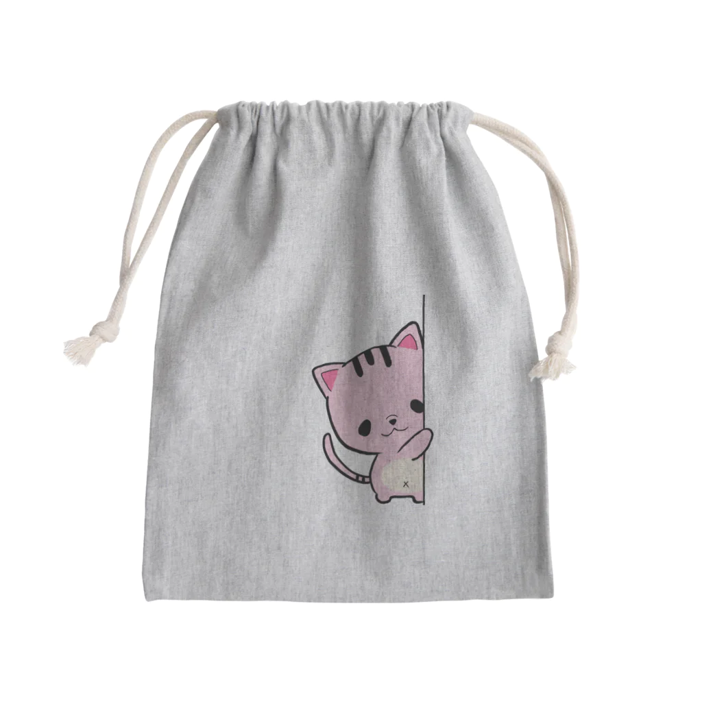 ミドリ ハナ@maro_coのここにいるニャン Mini Drawstring Bag