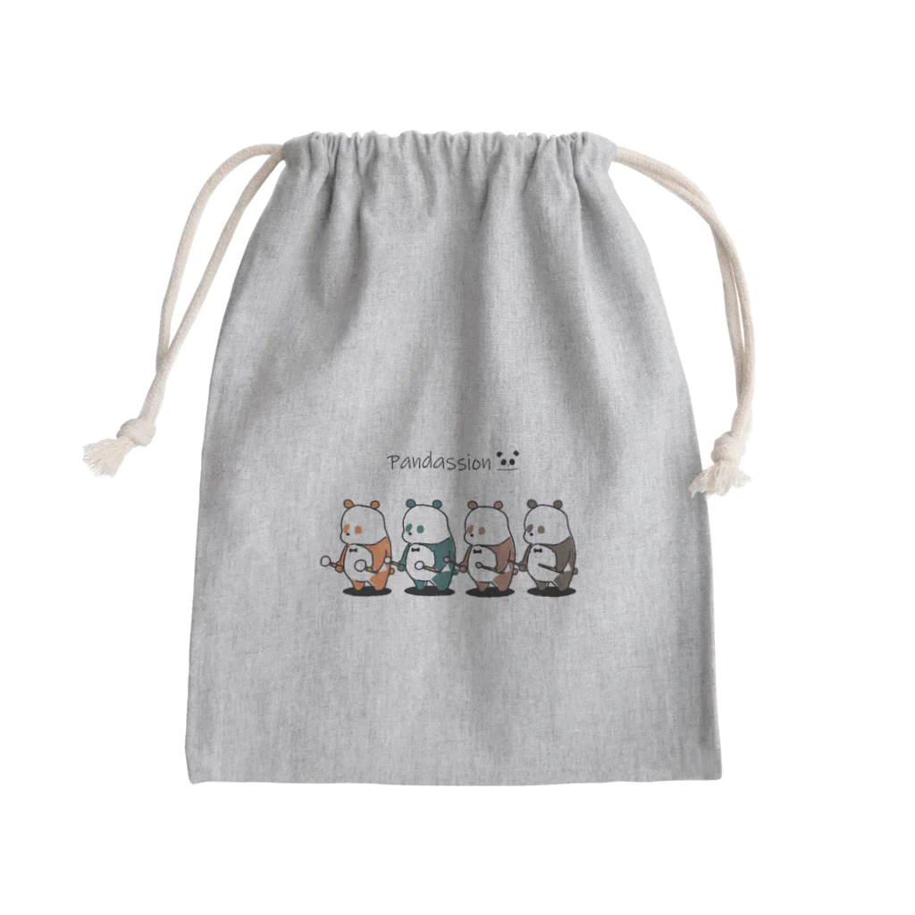 NAN&COOのパンダッションズ Mini Drawstring Bag