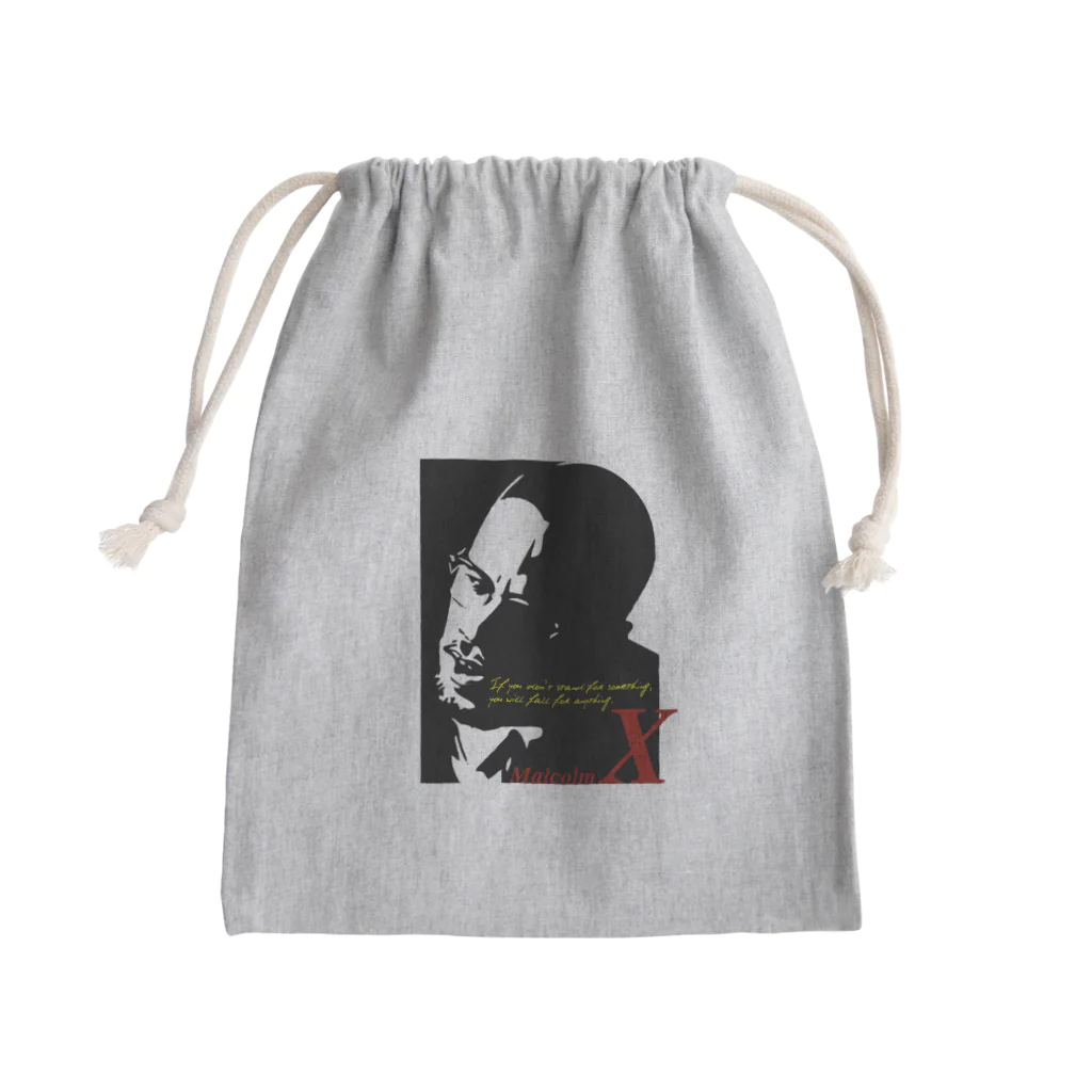 JOKERS FACTORYのMALCOLM X Mini Drawstring Bag