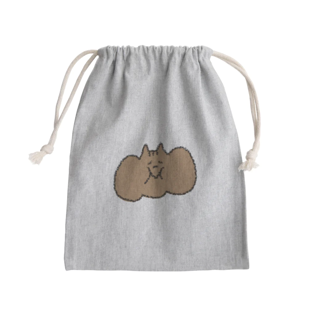 さけやけバーニングなゆのコッペパンりす(ほくほく) Mini Drawstring Bag