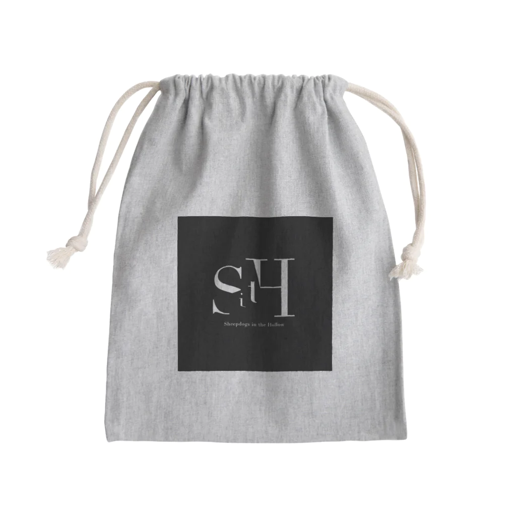 dog/WORKS.のSitH LOGO(Black) Mini Drawstring Bag