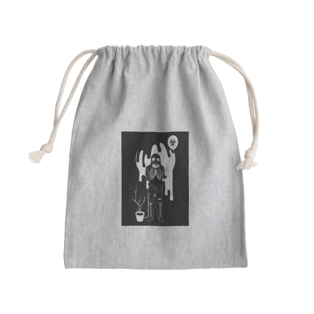 采-aya-の飼っていた生命 Mini Drawstring Bag