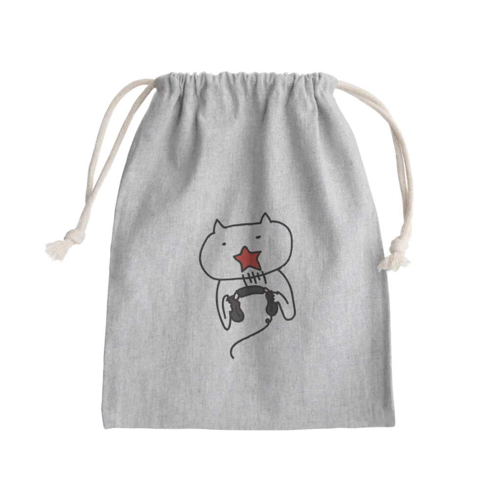 YUCCI_BAKURETSUのスターチャイルド Mini Drawstring Bag