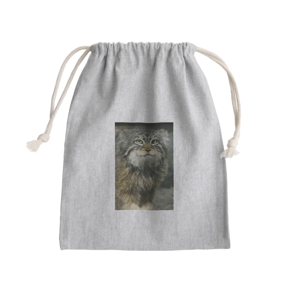 otocolobus manulのロシアのマヌルネコ Mini Drawstring Bag