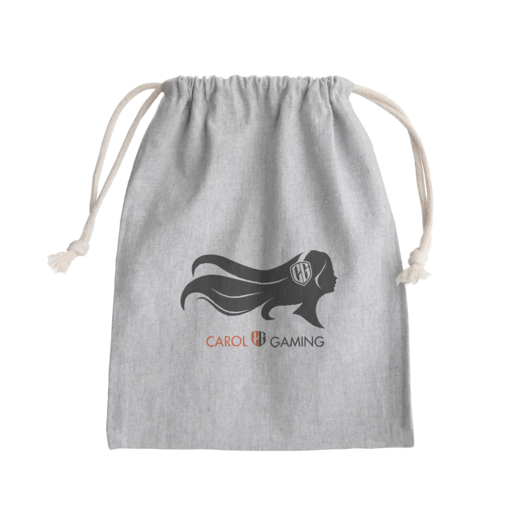 CAROL_GamingのCarolGaming(黒/橙) Mini Drawstring Bag