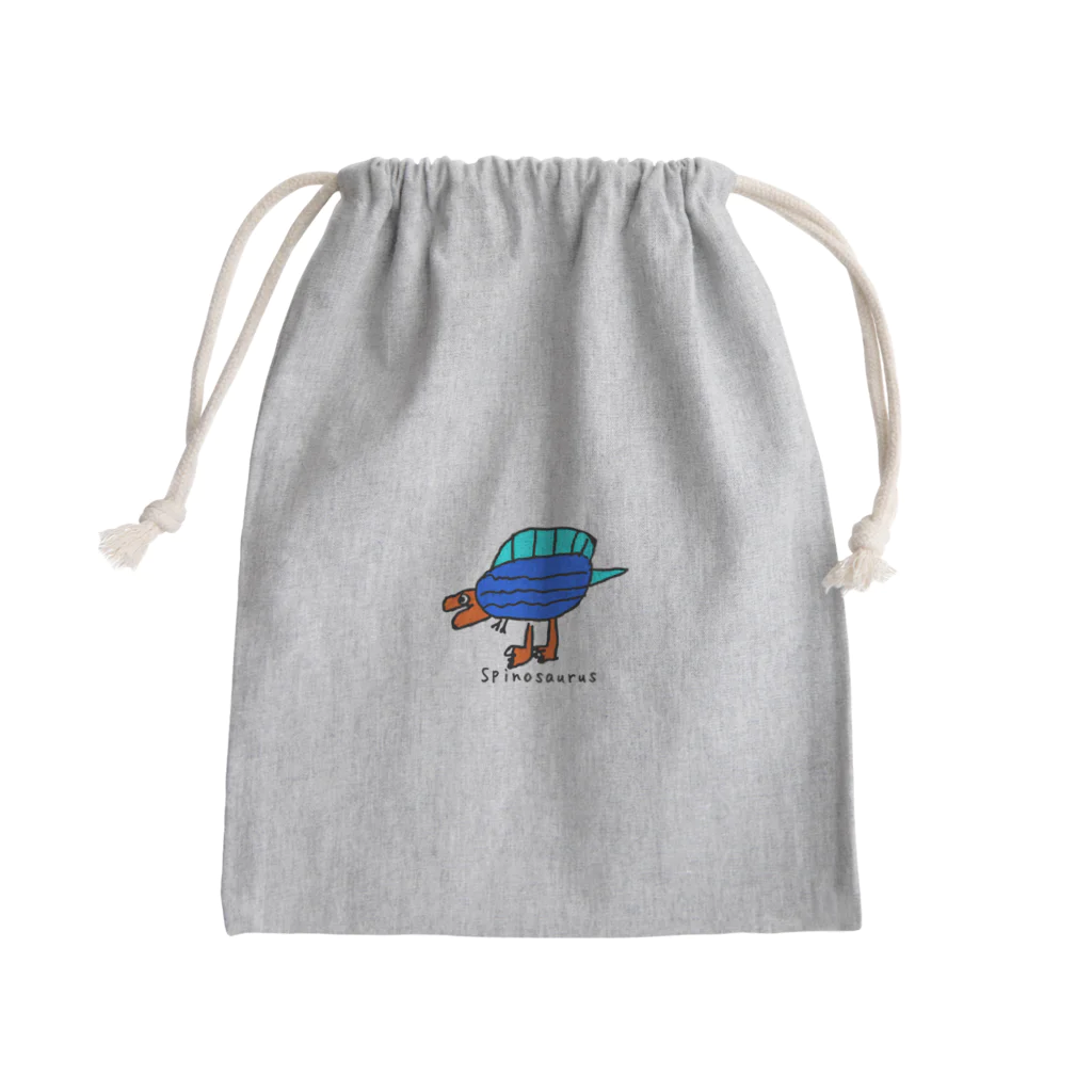 tkokの【恐竜】スピノサウルスくん Mini Drawstring Bag