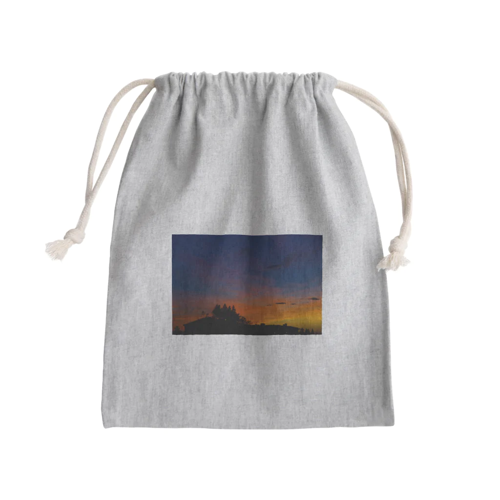 moekaの虹色の夕焼け Mini Drawstring Bag